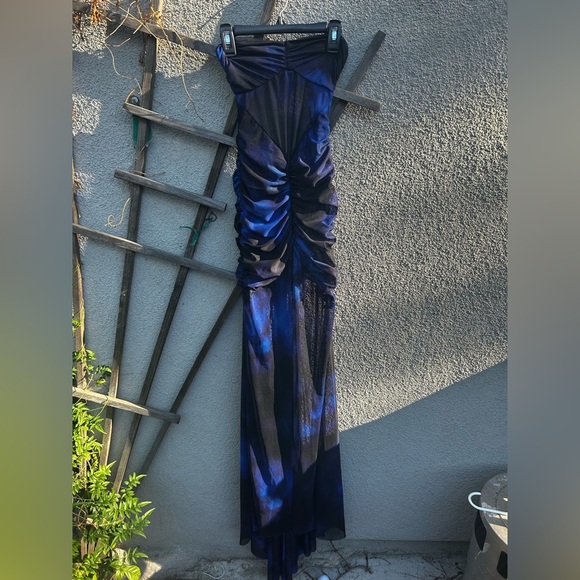 SYDNEY LANE BRONTE GATHERED MESH DRESS - Picture 8 of 14